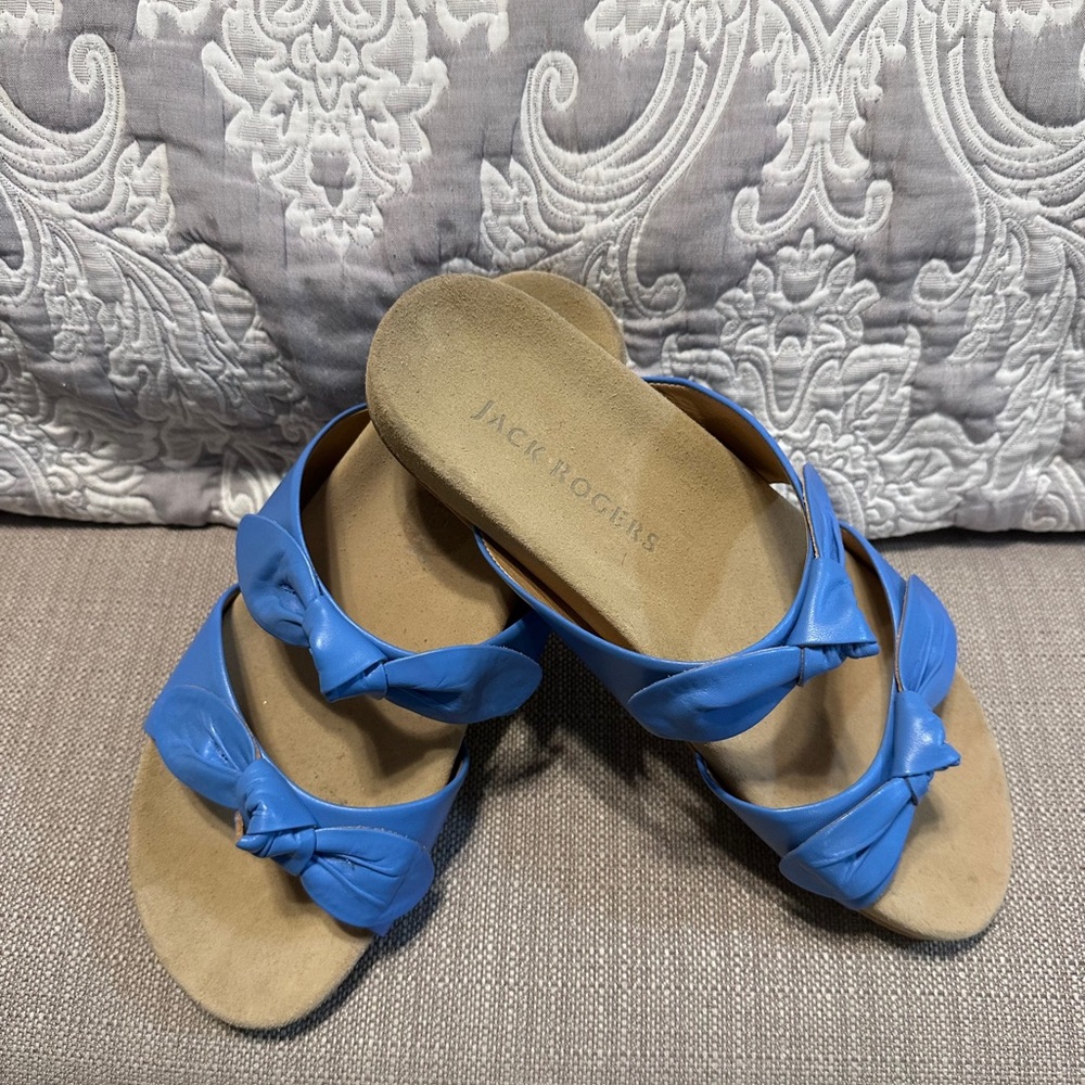 Jack Rogers Annie Women's Azure Blue Sandals